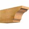 Ekena Millwork Pescadero Rough Sawn Rafter Tail, Western Red Cedar, 6"W x 8"H x 18"L RFT06X08X18PEC00RWR - alternate 1
